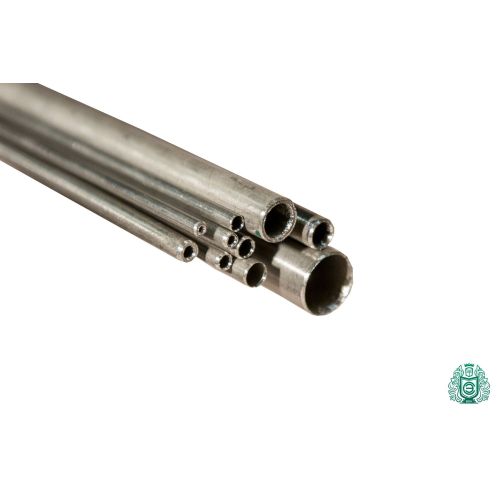 Tubo de acero inoxidable tubo capilar de pared delgada de 4-12 mm V2A 1.4301 alrededor de 2,0 metros