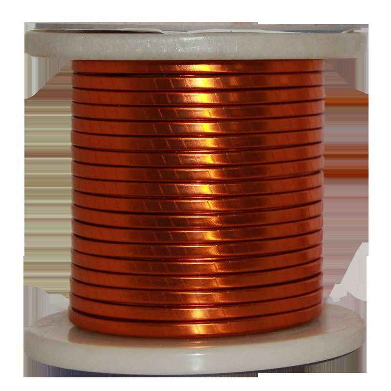 Alambre plano esmaltado Ø 5-18mm alambre de cobre W200 barra plana Cu 99,9% alambre esmaltado para manualidades Alambre plano esmaltado Ø 5-18mm alambre de cobre W200 barra plana Cu 99,9% alambre esmaltado para manualidades