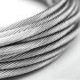 Cable de acero inoxidable 1-8mm V4A 1.4401 316 7x7 y 7x19 cable de acero 5-250 metros