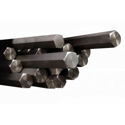 Barra hexagonal de acero Ø4mm-50mm, barra hexagonal, 6 caras, material macizo Evek GmbH - 3