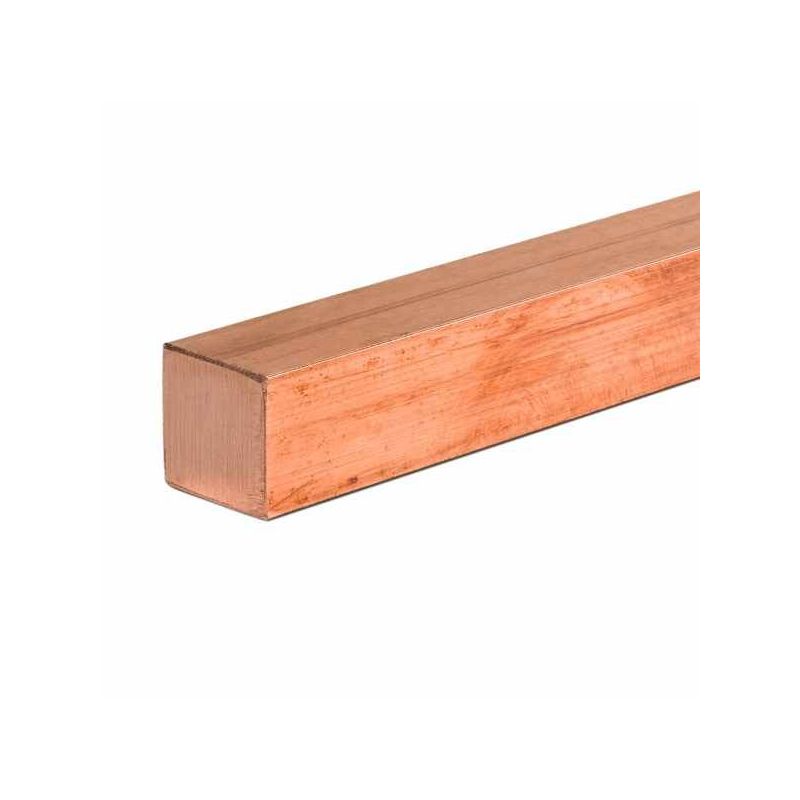 Barra cuadrada de cobre 6x6-40x40mm barra cuadrada de cobre 2.0065 barra cuadrada Cu-ETP Evek GmbH - 1