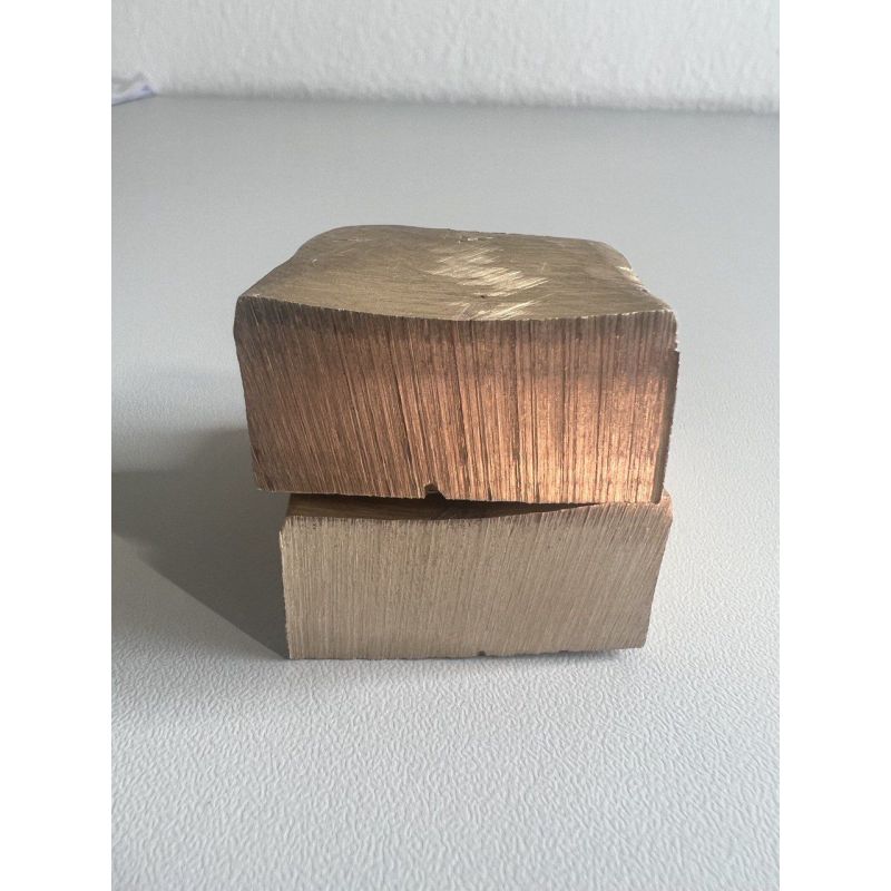 Lingotes de latón 99,9% metal precioso latón dorado metal de refinado para reprocesado 25 g-5 kg