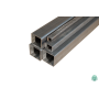 Tubo de acero de sección cuadrada perfil hueco de acero tubo cuadrado dia 20x20x2 hasta 80x80x3 Evek GmbH - 4