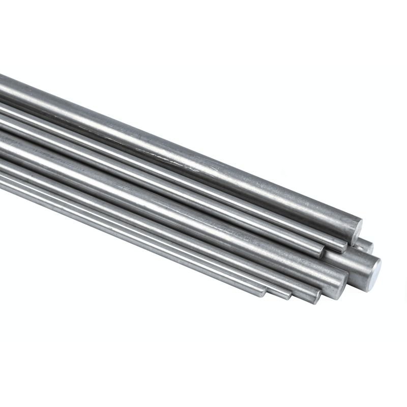 Barra de acero inoxidable 0,9 mm-2,8 mm 1.4401 V4A 316 barra redonda barra perfil barra de acero redondo 316L