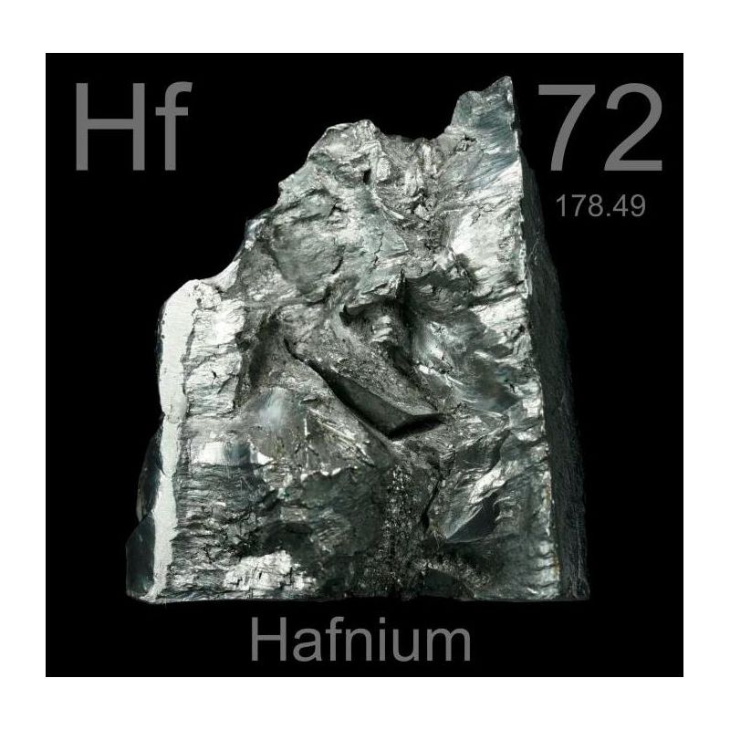 Hafnio Pureza 99,9% Metal Pure Element 72 Bar 5gr-5kg Hf Metal Blocks