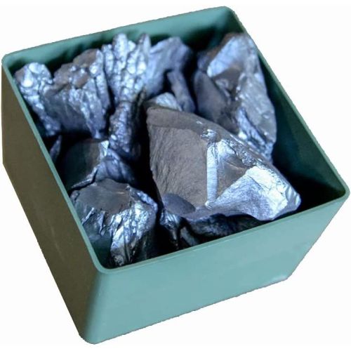 Silicio Si 99,99% elemento metálico puro 14 barras de pepitas de Si de 5 gramos a 5 kg