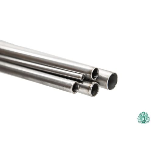 Tubo de acero inoxidable 0,8-4 mm pared fina tubo capilar V2A 1.4301 redondo 2,0 metros
