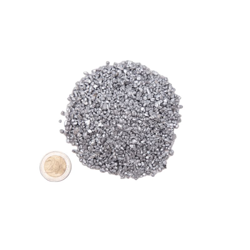 Alu Granules 99.9% Aluminio Puro Reciclado de Alta Pureza 100gr-5kg