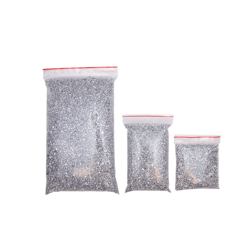 Gránulos de aluminio 99,9% Alu de alta pureza reciclado 100 g–5 kg