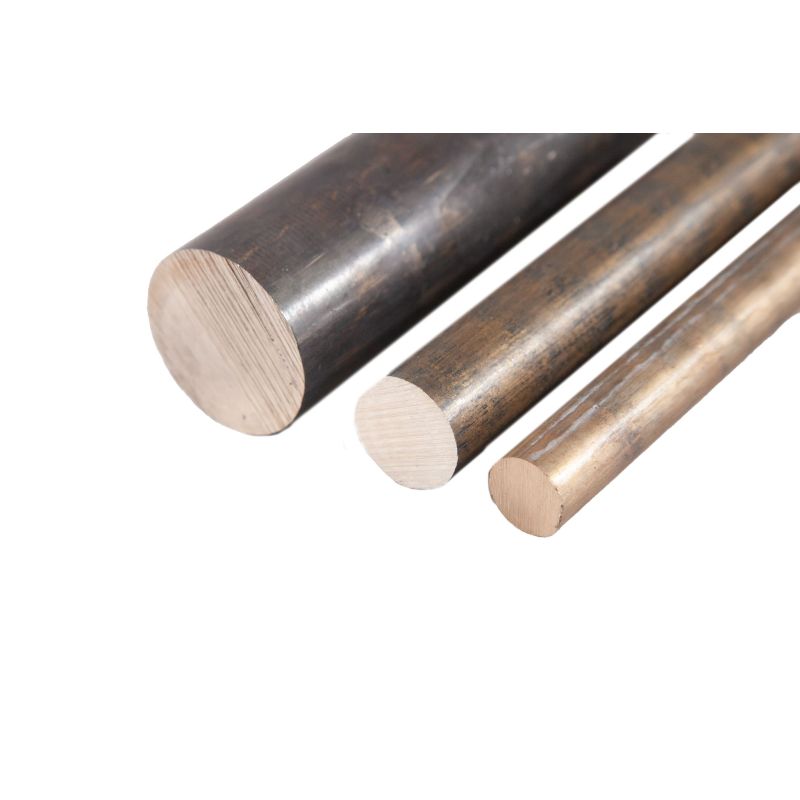 Barra de bronce 13-51 mm Rg7 barra redonda 2.1090 CuSn7ZnPb CC493K
