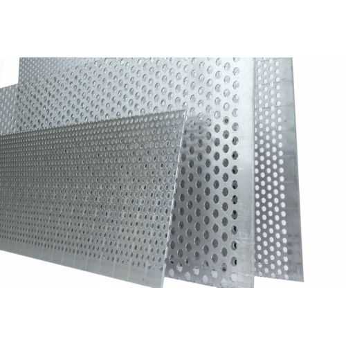 Los paneles de chapa perforada de aluminio RV3-5 + RV5-8 + RV10-15 se pueden cortar a medida, las dimensiones deseadas son