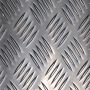 Placa de aluminio estriada 1,5/2 mm - 5/6,5 mm Alu seleccionable Placa de aluminio estriada Quintett Placa de corte Chapa fina