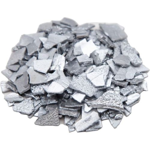 Cromo Cr 99% puro Elemento Metálico 24 Escamas Proveedor Cromo Escamas