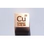 Cubo de metal de cobre Cu 10x10mm pulido 99,95% pureza cube