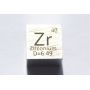 Cubo de metal de circonio Zr 10x10mm pulido 99,2% de pureza