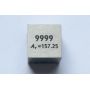 Cubo de metal de gadolinio Gd 10x10mm pulido 99,99% de pureza