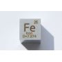 Cubo de metal pulido 10x10mm pureza