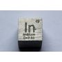 Cubo de metal pulido 10x10mm pureza
