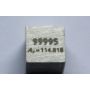 Cubo de metal pulido 10x10mm pureza