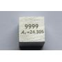 Cubo de metal pulido 10x10mm pureza