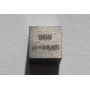 Cubo de metal pulido 10x10mm pureza