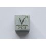 Cubo de metal pulido 10x10mm pureza