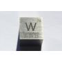 Cubo de metal pulido 10x10mm pureza