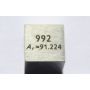Cubo de metal pulido 10x10mm pureza