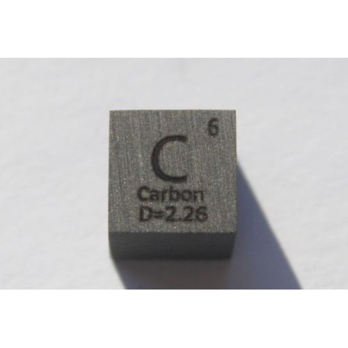 Cubo de metal pulido 10x10mm pureza