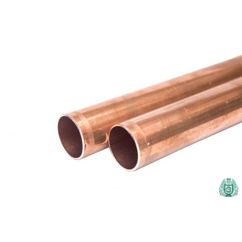 Tubo de cobre 3x0.5mm-54x1.5mm varilla 2.0090 Aisi C11000 calentar agua potable 0.1-2 metros, cobre