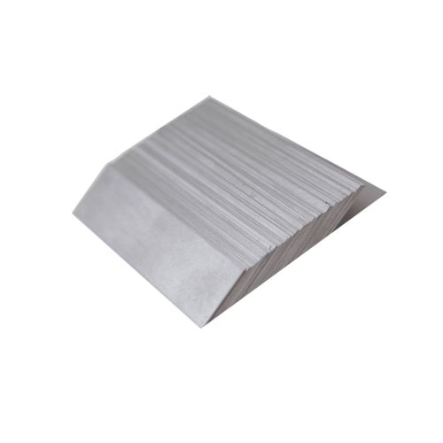 comprar Wolfram 99.95% elemento 74 metal puro tiras de metal tiras de wolfram 0.2x20x104mm