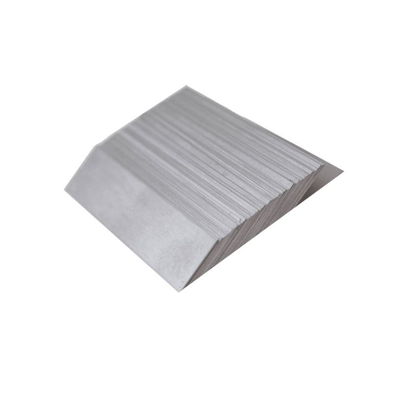 comprar Wolfram 99.95% elemento 74 metal puro tiras de metal tiras de wolfram 0.2x20x104mm