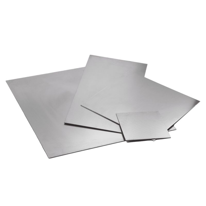 comprar chapa de acero inoxidable 1.4301 patrón de lino V2A placas
