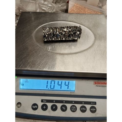 Barra de cristal de hafnio  0,25 g–3 kg Zr 0,2 % metal, elemento puro 72