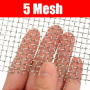 Titan Grade 2 gewebe 5-120 Mesh Drahtgewebe Gitter 3.7035 R50400